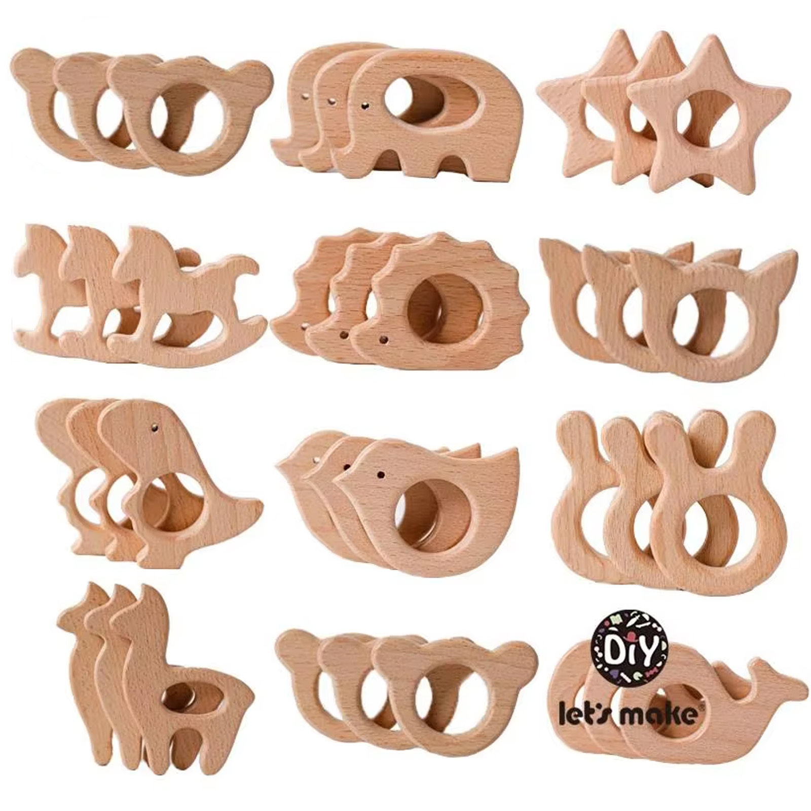 Kitchen Appliances Video - Let's Make 1PC Baby Teether Animal