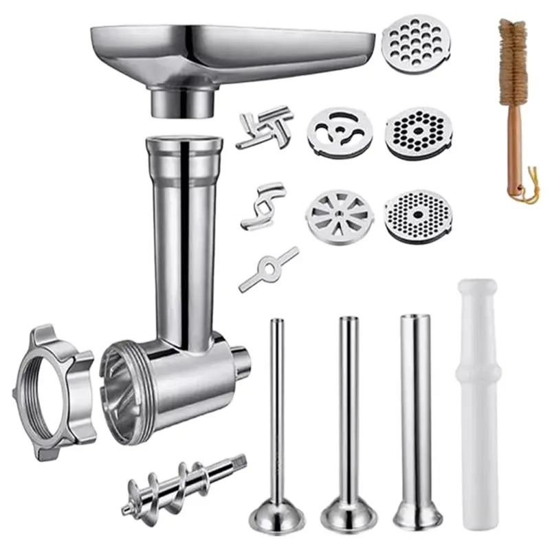 Stand Mixer - Stainless Steel Grinder Attachment For Kitchenaid