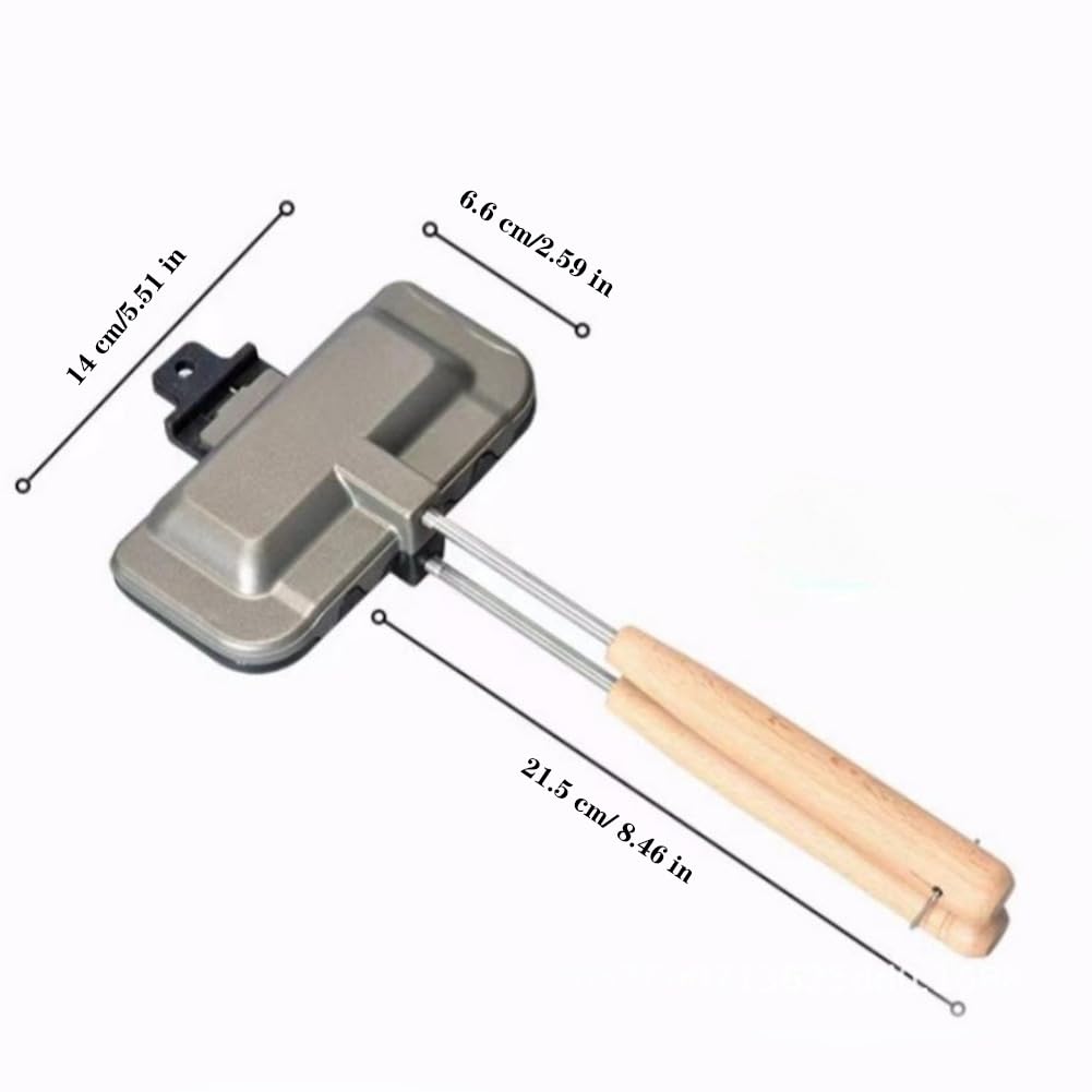 Sandwich Maker with Wooden Han - Toaster 评论和价格