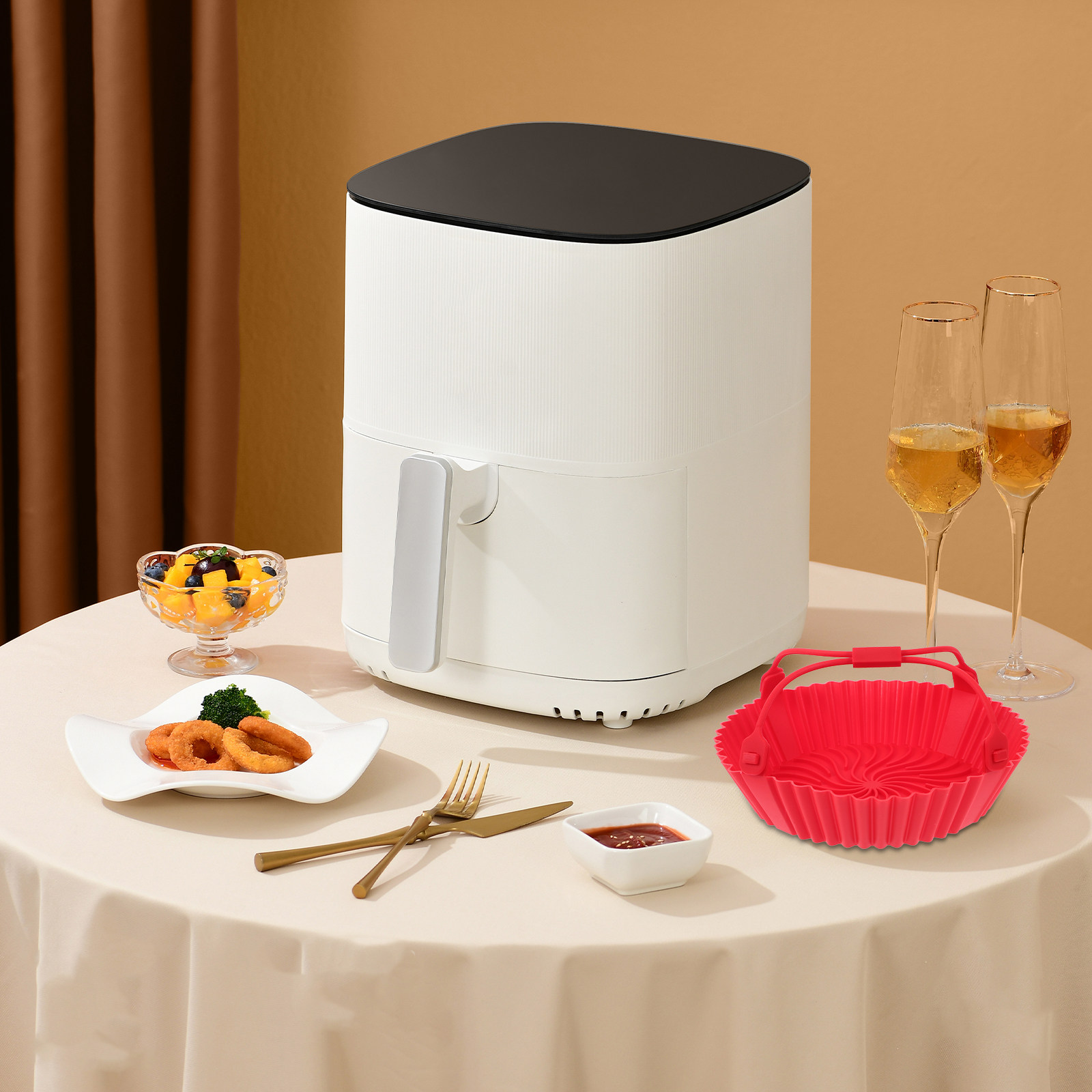 Air Fryer Silicone Tray Heat R - Air Fryer 评论和价格
