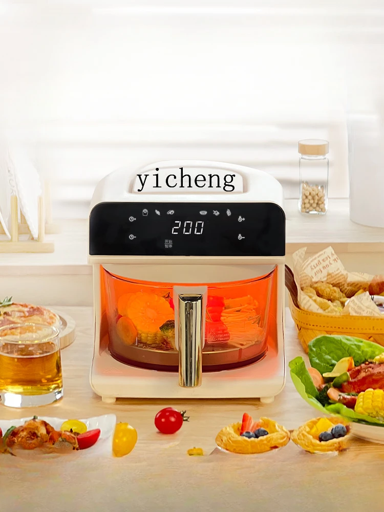 New Air Fryer Home Visual Glas - Air Fryer 评论和价格