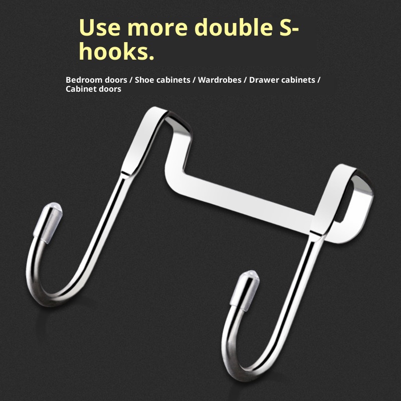 Stainless Steel Over Door Hook - Kitchen Appliances Cabinet 评论和价格
